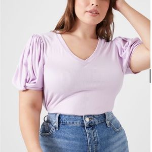 Forever 21 size 3x lavender top nwt